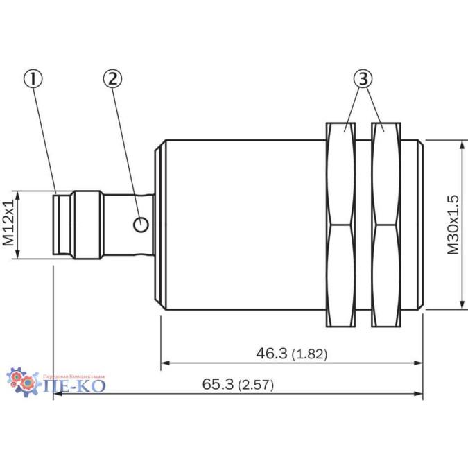 Індуктивний датчик SICK IMI30-10BPSNC0S