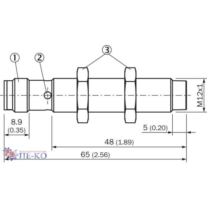 Індуктивний датчик SICK IMS12-08NPSNC0S