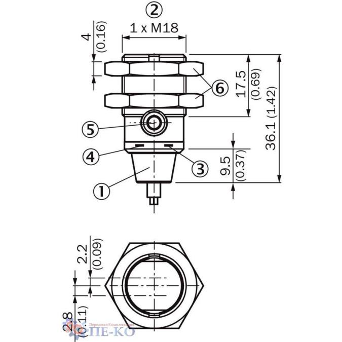 Оптичний датчик SICK GRL18S-P1351