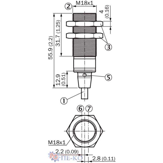 Оптичний датчик SICK GRSE18S-N1121V