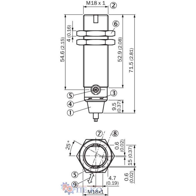 Оптичний датчик SICK GRTB18-P1112