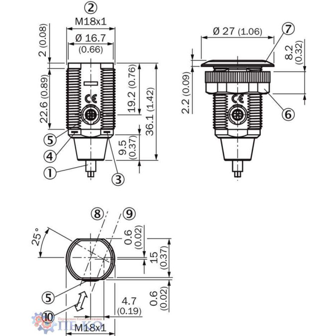 Оптичний датчик SICK GRTB18S-N3017S13