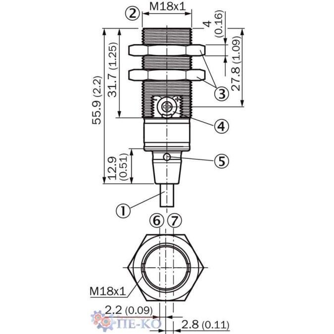Оптичний датчик SICK GRTE18S-N1162V