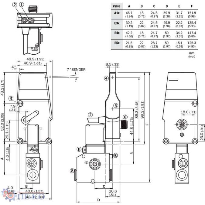 Оптичний датчик SICK IRT-P212A10