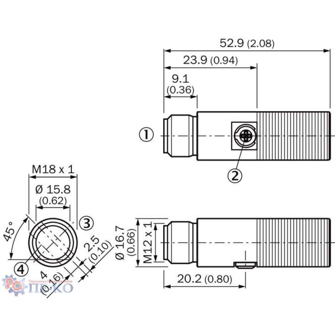 Оптичний датчик SICK MHL15-N3336V