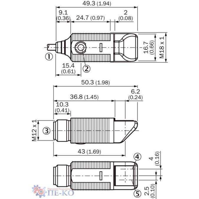 Оптичний датчик SICK MHL15-P3238