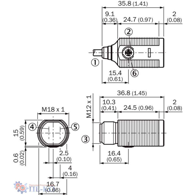 Оптичний датчик SICK MHT15-P3347