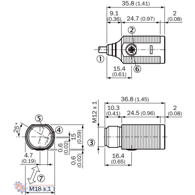 Оптичний датчик SICK MHTB15-N3267
