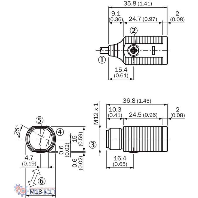 Оптичний датчик SICK MHTB15-P3366S01