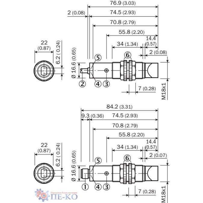 Оптичний датчик SICK VL180-2P32438