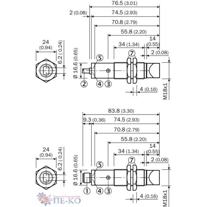 Оптичний датчик SICK VTE180-2P41184