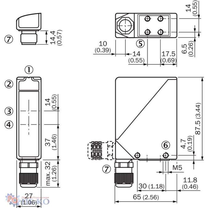 Оптичний датчик SICK WL24-2R240