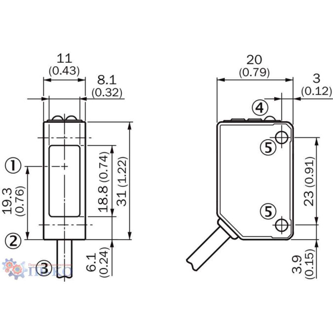 Оптичний датчик SICK WL8-P1131S09