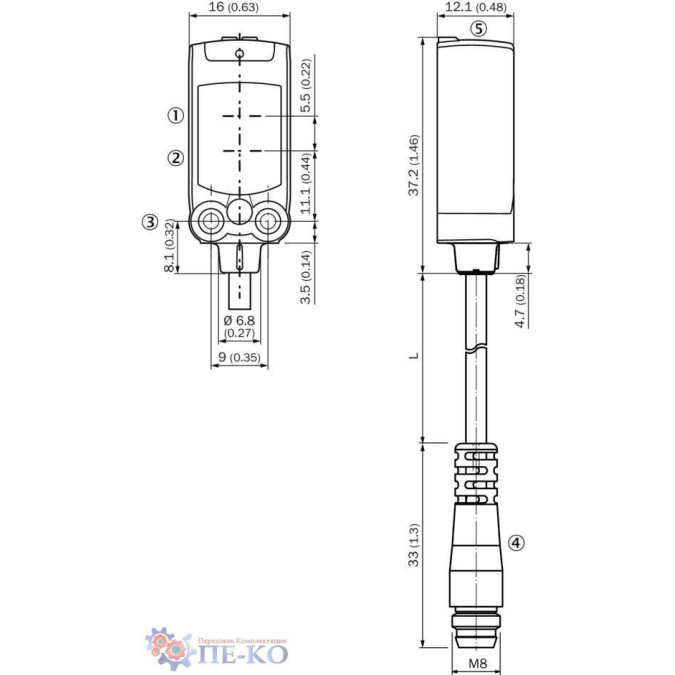 Оптичний датчик SICK WLD4FP-313121A0ZZZ