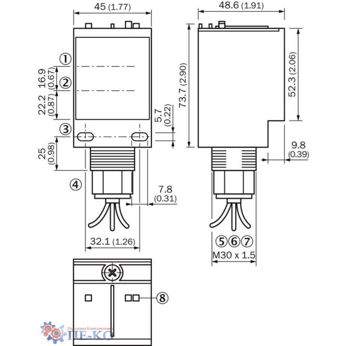 Оптичний датчик SICK WLR2100-D2321