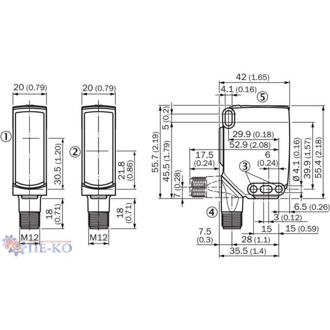 Оптичний датчик SICK WSE16G-24162400A00