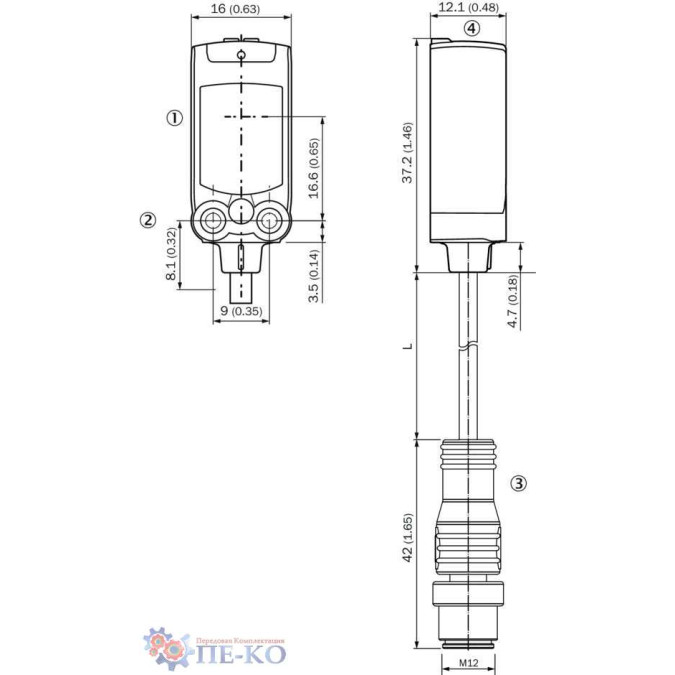 Оптичний датчик SICK WSE4FP-84161100A00