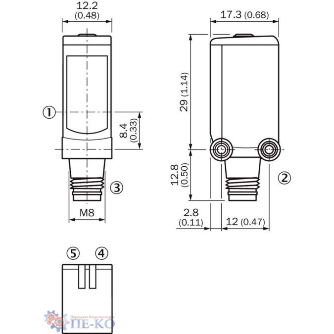 Оптичний датчик SICK WSE4SLC-3P2236A70