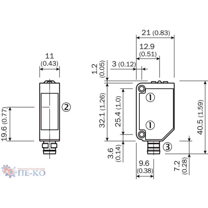 Оптичний датчик SICK WSE8-P1131V