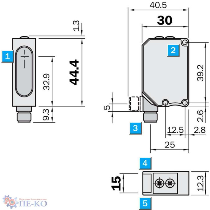 Оптичний датчик SICK WS/WE190L-N132