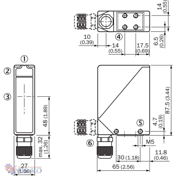 Оптичний датчик SICK WS/WE24-2R230