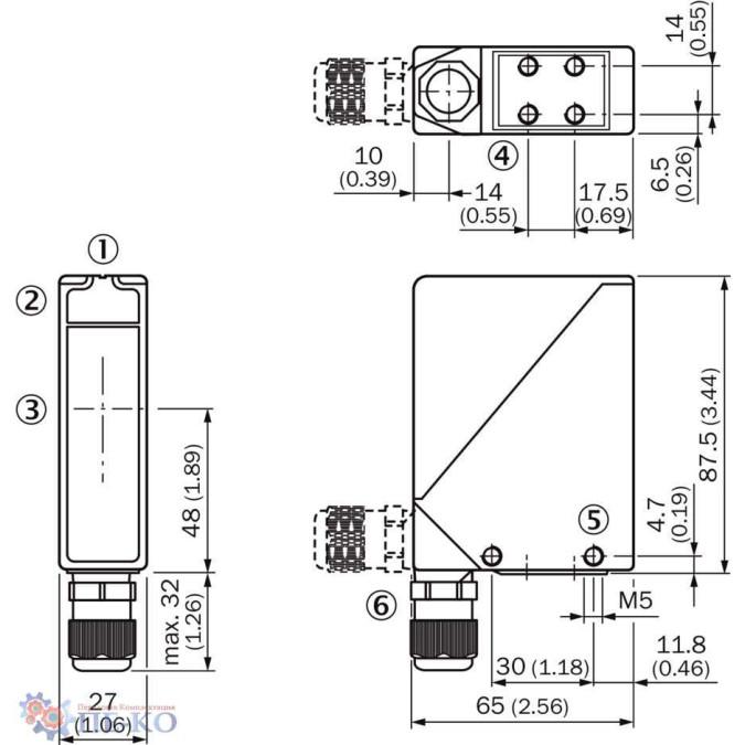 Оптичний датчик SICK WS/WE24-2R240
