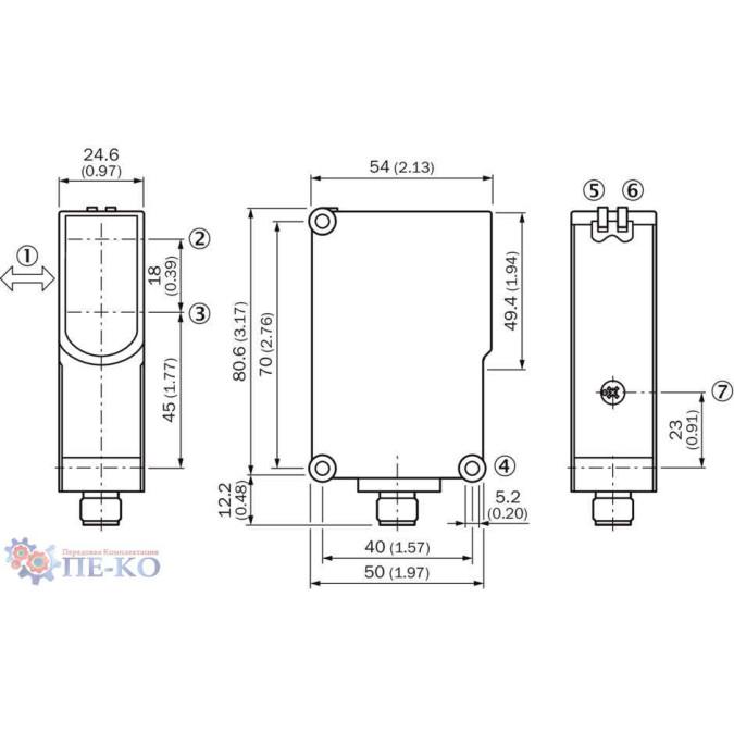 Оптичний датчик SICK WT23-201521S05