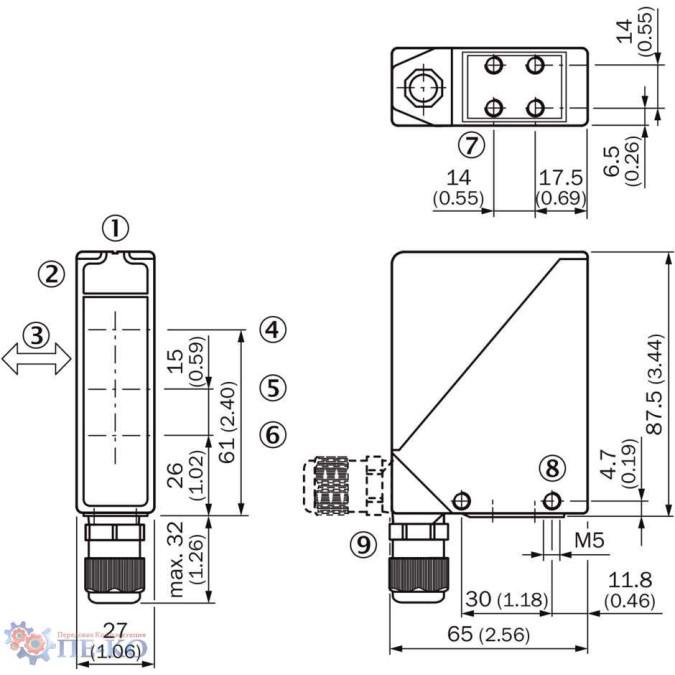 Оптичний датчик SICK WT24-2X260