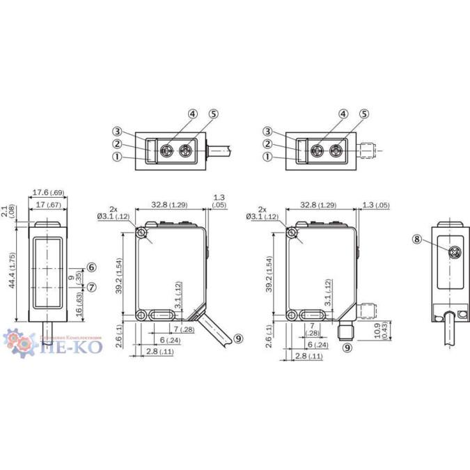 Оптичний датчик SICK WTT190L-P2236