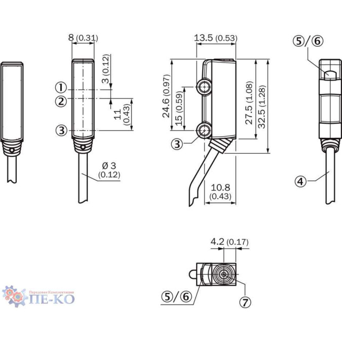 Оптичний датчик SICK WTT2SL-2F3092S07