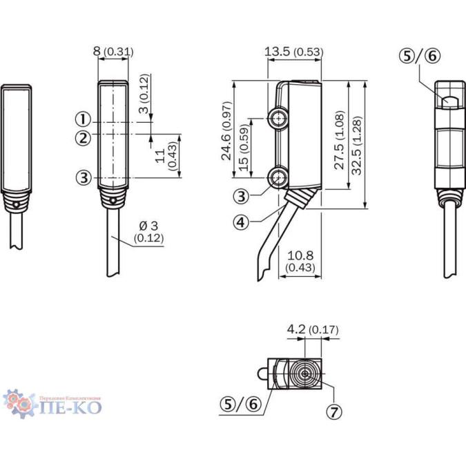 Оптичний датчик SICK WTT2SL-2P3492S01