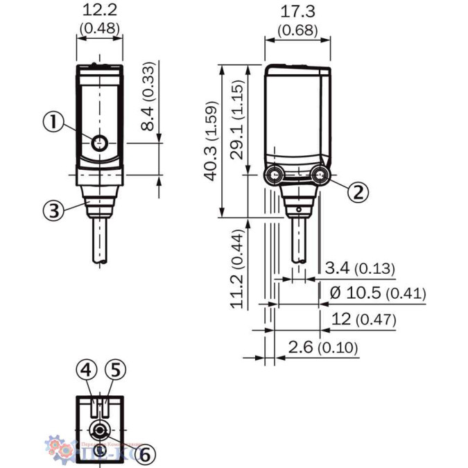 Оптичний датчик SICK WTT4SLC-3B1162A00