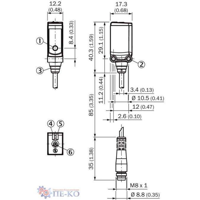 Оптичний датчик SICK WTT4SLC-3B3262A00