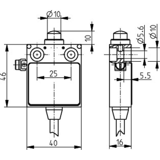 Кінцевий вимикач Steute Ex 12 2m