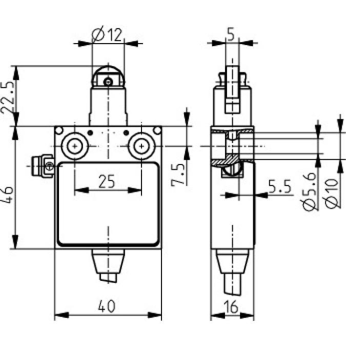 Кінцевий вимикач Steute Ex 12 R 2m