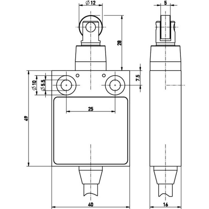 Кінцевий вимикач Steute Ex 13 WR 1O/1S 5m