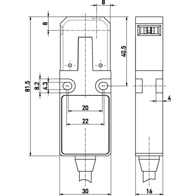 Вимикач безпеки Steute ST 14 2O 5m CSA