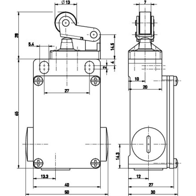 Кінцевий вимикач Steute ES 41 WH 1O/1S
