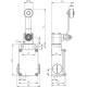 Кінцевий вимикач Steute ES 41 DL 1O/1S +180°C Extreme