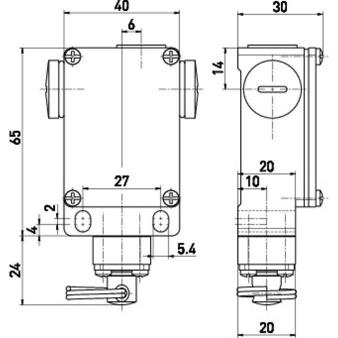 Тросовий вимикач Steute ES 41 WZ 1O/1S