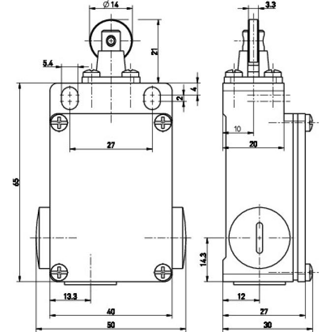 Кінцевий вимикач Steute EM 41 R 1O/1S