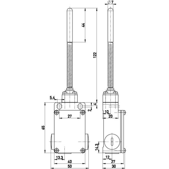 Кінцевий вимикач Steute EM 41 TK 1O/1S