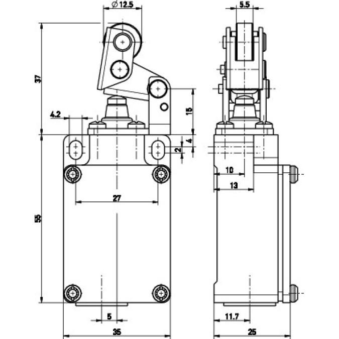 Кінцевий вимикач Steute ES 51 WHK 1O/1S