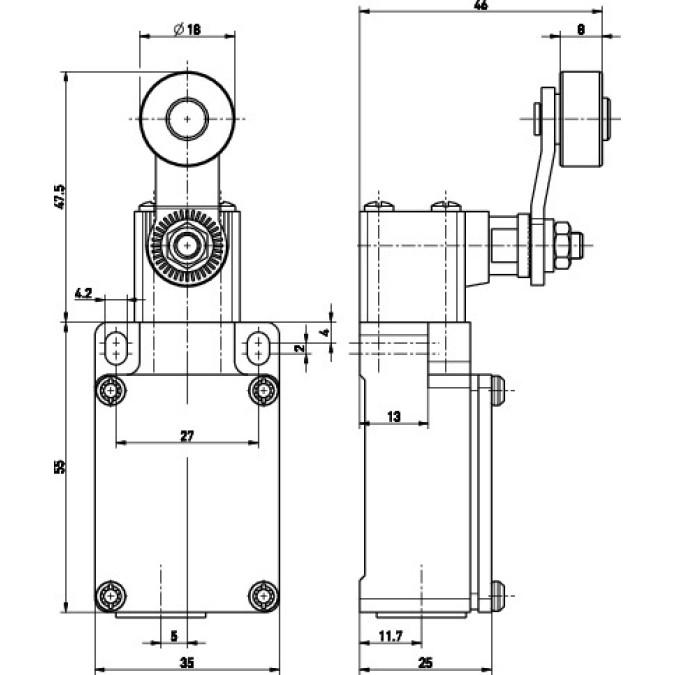 Кінцевий вимикач Steute ES 51 D 1O/1S
