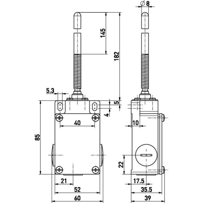Кінцевий вимикач Steute EM 61 TK 1O/1S