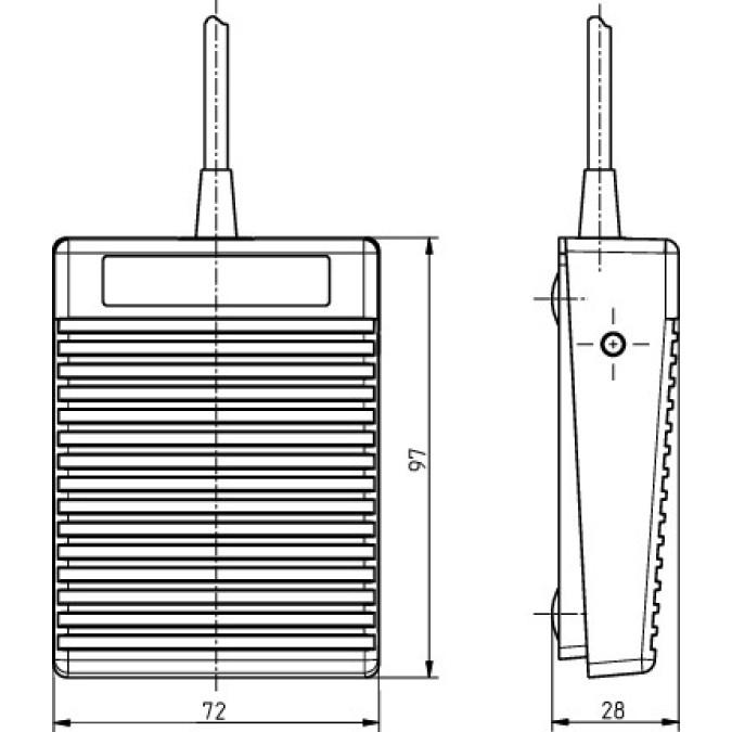 Педальний вимикач Steute KF 1SD1S
