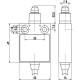 Кінцевий вимикач Steute Ex 13 WKU 1O/1S 10m