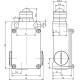 Кінцевий вимикач Steute ES 41 KU 1O/1S +180°C Extreme
