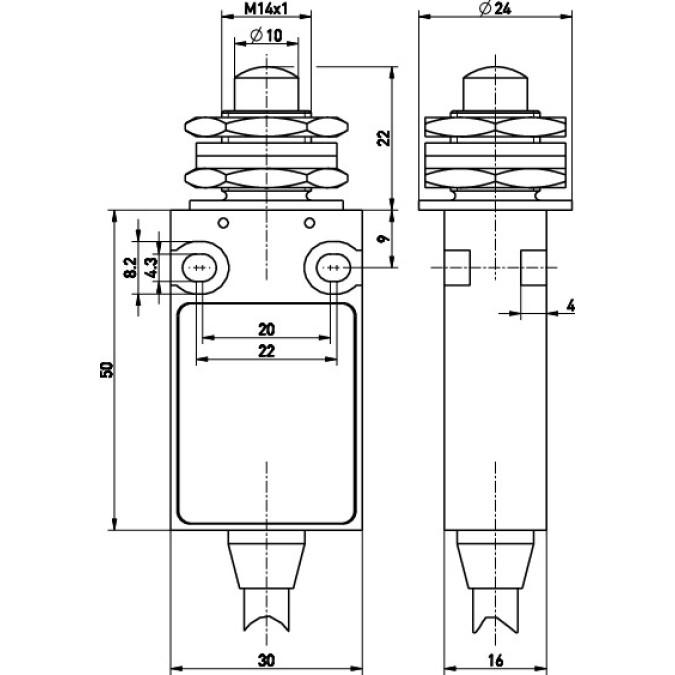 Кінцевий вимикач Steute ExM 14 F 5m