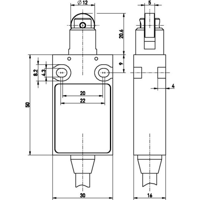 Кінцевий вимикач Steute ExM 14 R 1O/1S 10m